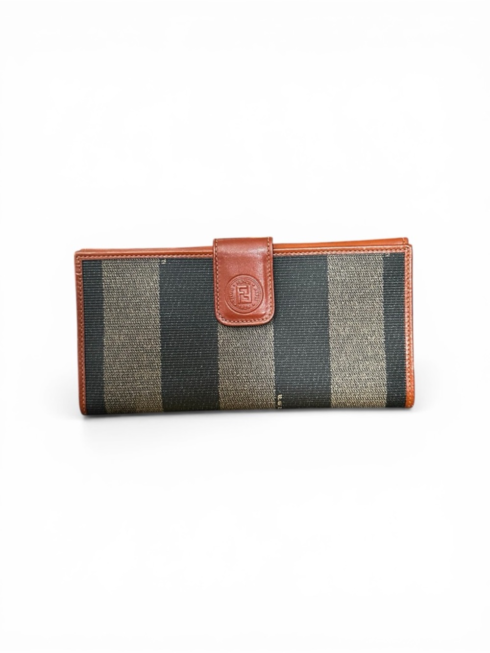 Vintage Fendi Pequin Stripe Long Wallet – Original Tag